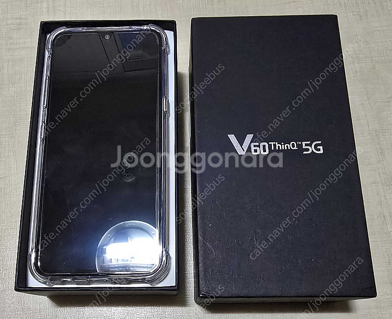 (중고) LG V60 풀박스 블루--0