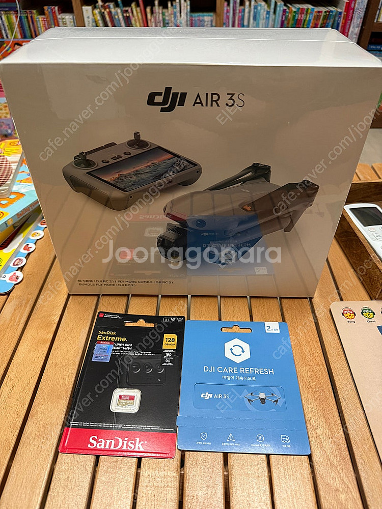 DJI AIR3S 플라이모어콤보+2년케어+샌디스크--0