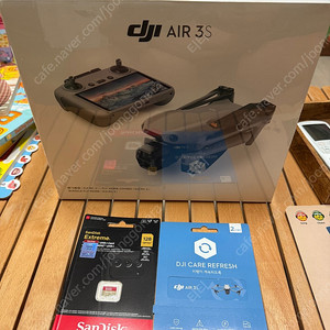 DJI AIR3S 플라이모어콤보+2년케어+샌디스크