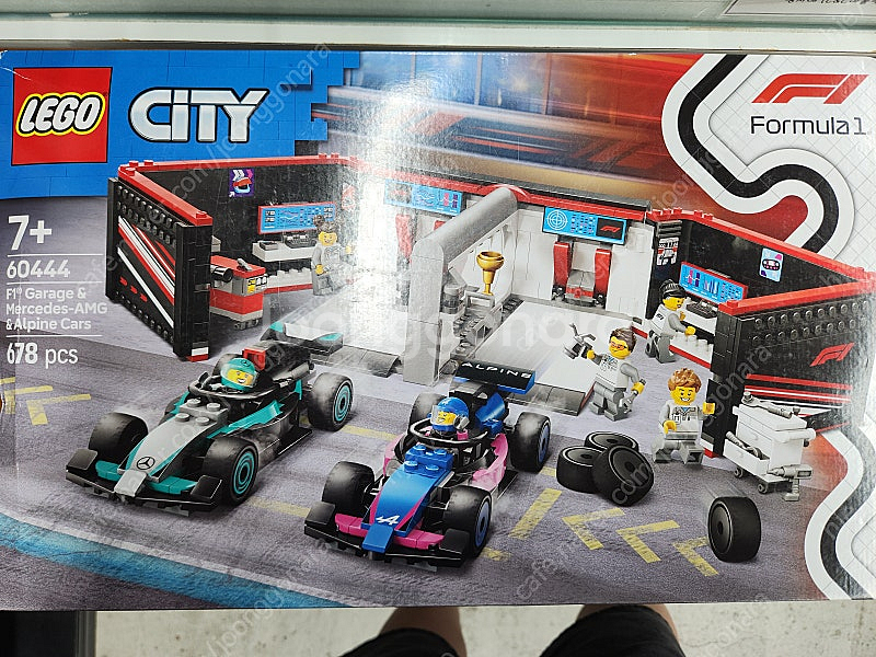 레고시티 F1정비소와 메르세데스 Mercedes-AMG & Alpine 레이스카 60444--1