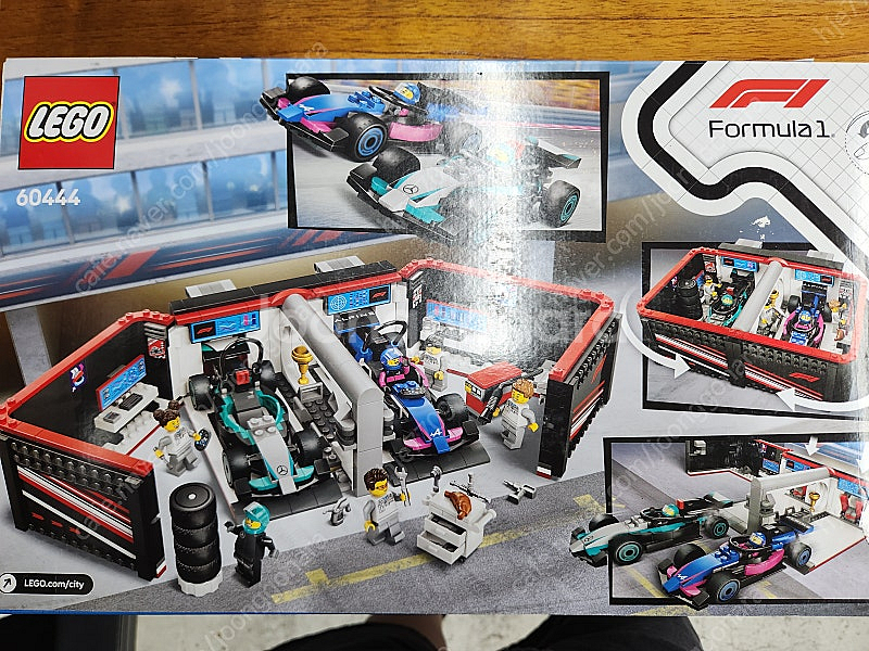 레고시티 F1정비소와 메르세데스 Mercedes-AMG & Alpine 레이스카 60444--2