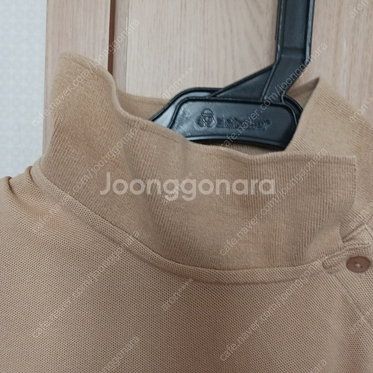 라코스테 사선 카라티 베이지36--1