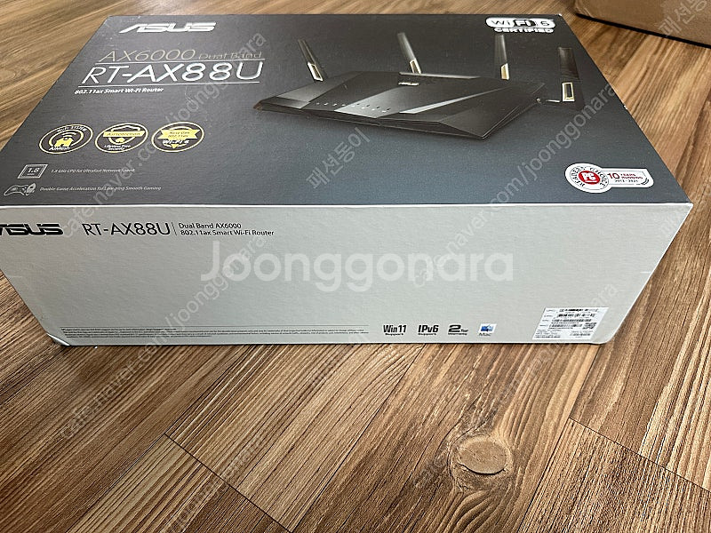 ASUS RT-AX88U AX6000 듀얼 밴드 와이파...--1