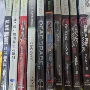 X BOX 타이틀10장-택포 가격