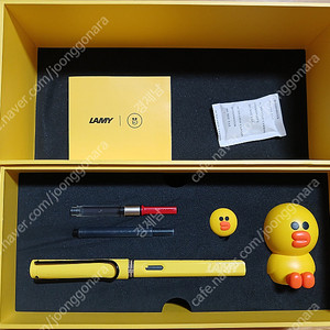 (라미) LAMY 사파리 수성펜 2개 + 볼펜 2개 (일괄 4개 3.9만), 라인 프렌즈 콜라보 만년필 세트 (3.3만)