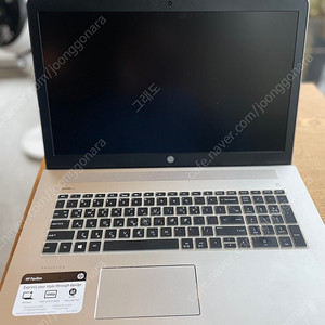 HP 17.3인치 노트북 HP 17-ar050wm 택포7만원