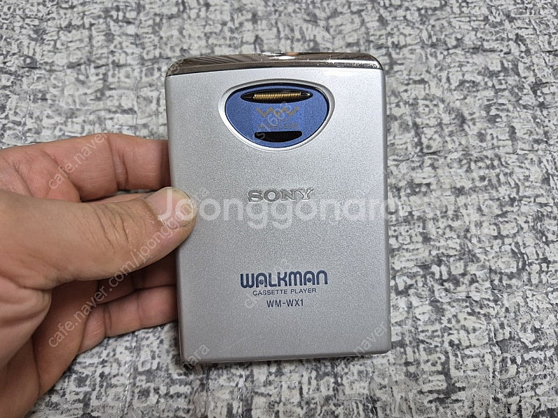 SONY 워크맨 WM-WX1 실버색상 정상작동품 판매합...--1