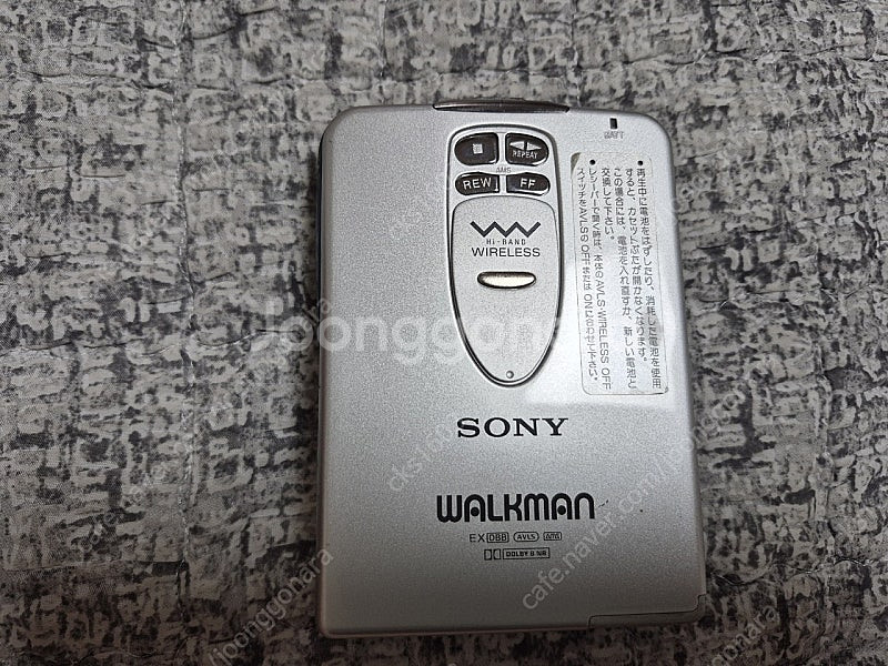 SONY 워크맨 WM-WX1 실버색상 정상작동품 판매합...--8