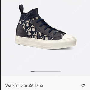 (풀박스)디올 Dior 워크앤디올 오블리크 하이탑 여성 스니커즈 신발 운동화