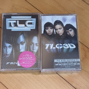 TLC 미개봉 카세트 테이프 2개 판매합니다ㅡ일괄 2만원