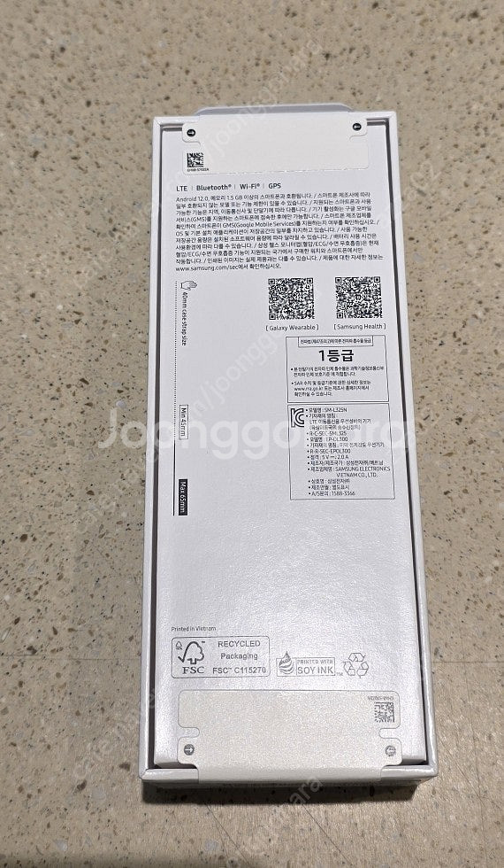 삼성 갤럭시워치8 40mm 그라파이트 (블루투스 전용)--2