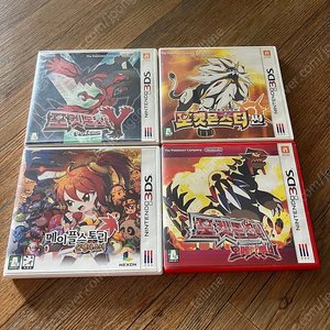 3ds 작다수 + 메이플스토리 포켓몬썬 y 오메가루비