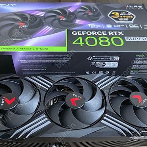 PNY XLR8 지포스 RTX 4080 SUPER 16gb
