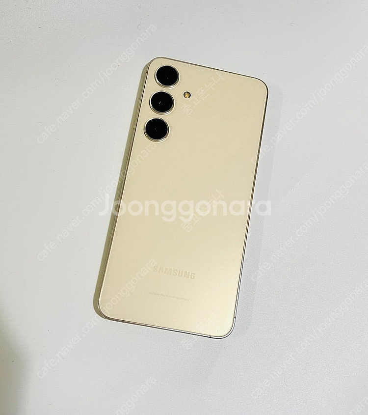 새폰급) 갤럭시S24 옐로우 기스찍힘없음 중고폰공기계--0