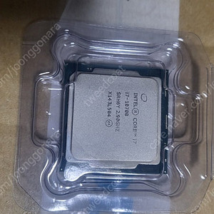 10700 CPU, 10700K CPU