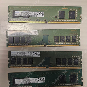 삼성램 32gb 4장 , or 8기가 4장 32기가 판매합니다. DDR4