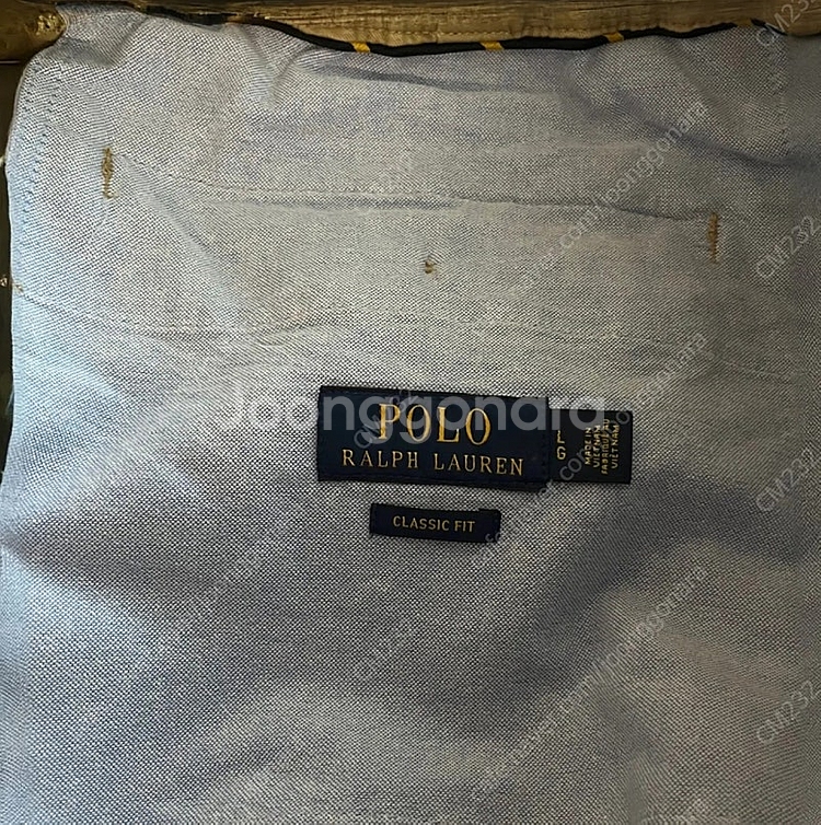 폴로 랄프로렌 프렙스터 클래식핏 스톤베이지 색상(연베이지) L사이즈 새제품--5