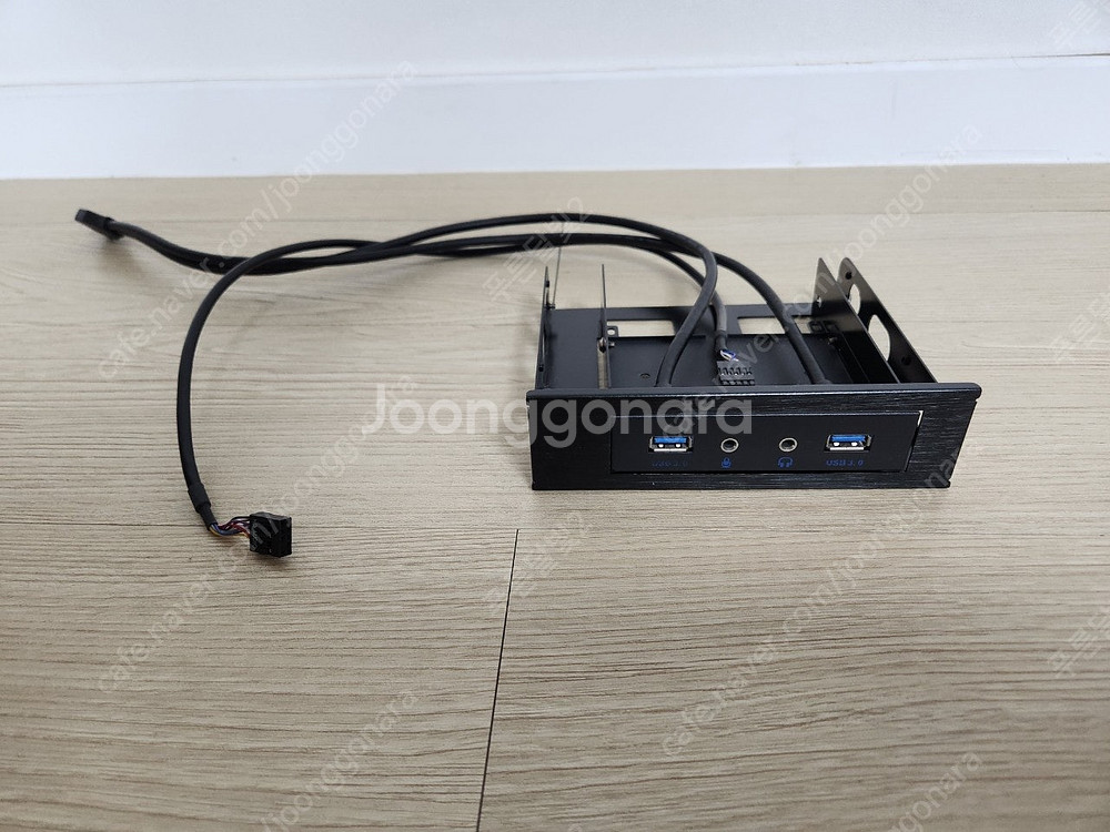 컴퓨터 케이스 cd롬 대체 usb 포트 전면 이어폰 마...--3