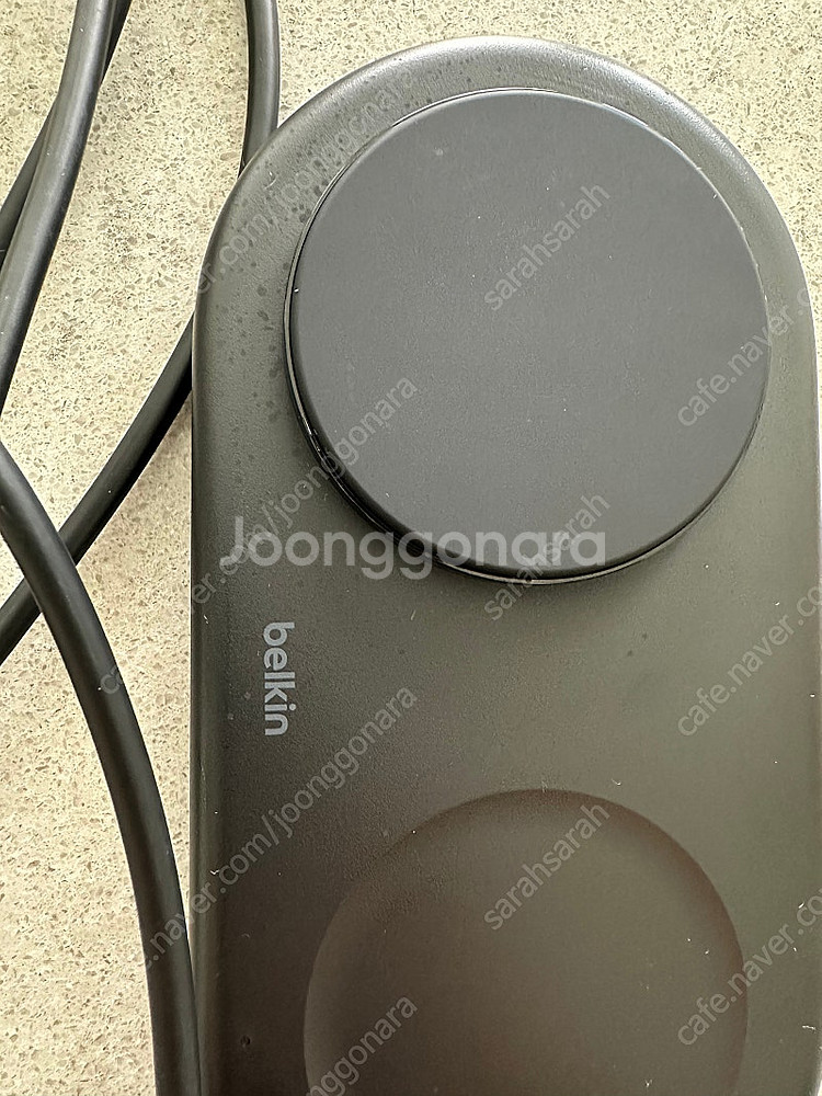 벨킨 Qi2 15W 2in1 마그네틱 무선 충전 패드--2