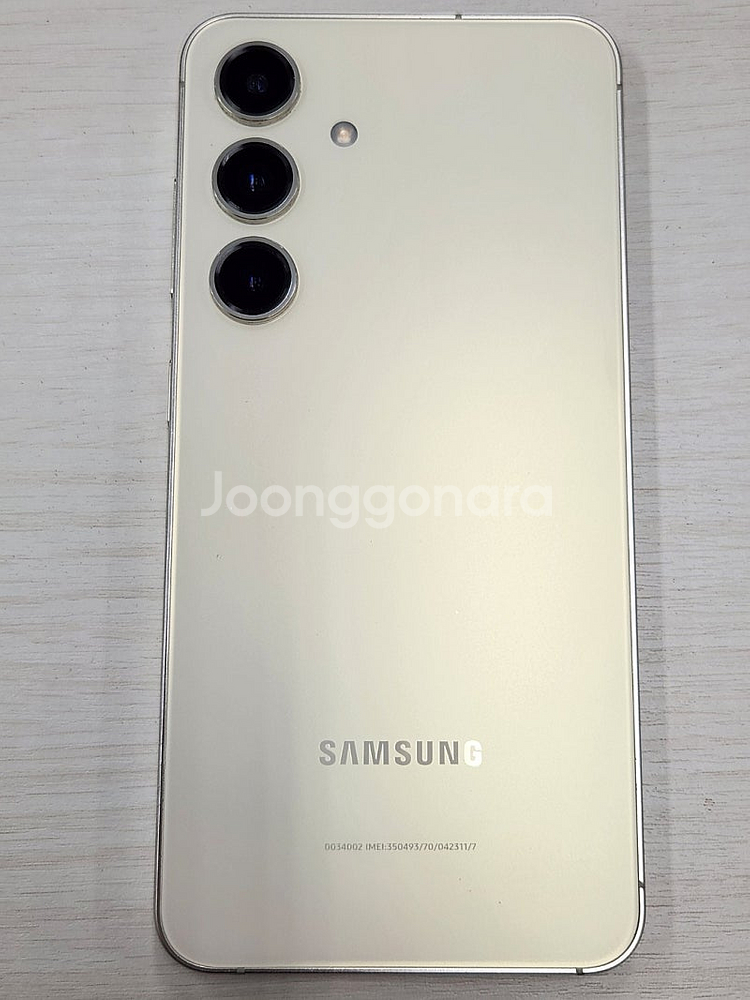 갤럭시 S24 옐로우색상 256용량 상태너무좋은 무잔상 단말기 50만 판매합니다--2