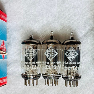 Mcintosh 매킨토시 MC275용. 텔레푼켄/멀라드 진공관 3개 판매