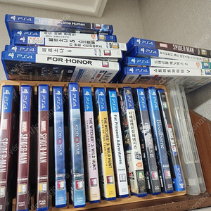 ps4 스파이더맨 철권7 소드아트온라인 블러드본 페르소나 더위처등 플스4 듀얼쇼크