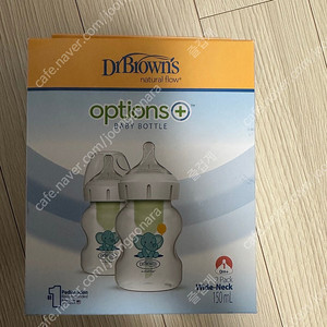 닥터브라운 옵션스 플러스 젖병 150ml 2개,