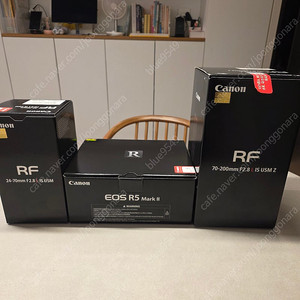 캐논 R5 Mark II 및 렌즈