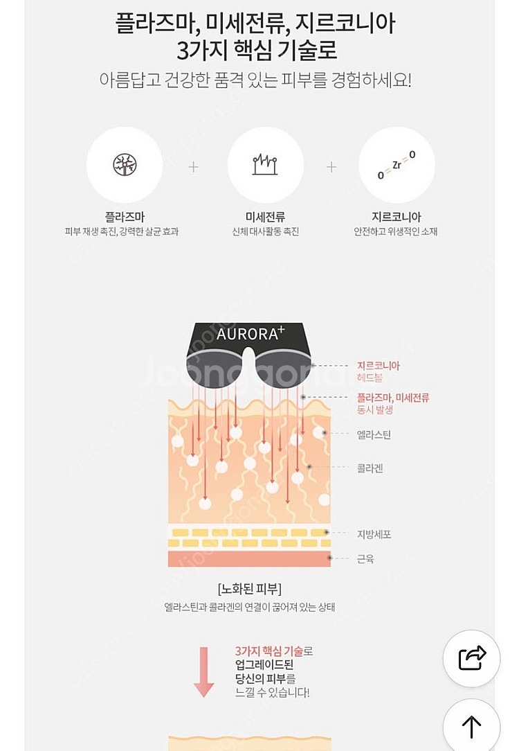 세이스킨 오로라 플러스 뷰티디바이스 새제품--4