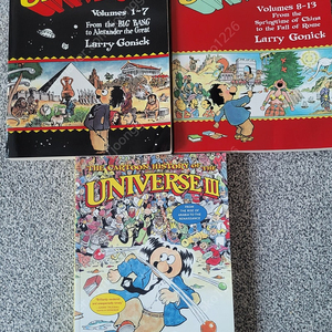 Cartoon History of the Universe 페이퍼백 3종 세트