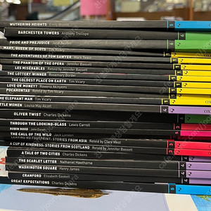 OXFORD bookworms 24권 세트 Oxford Univ Pr 영어원서 영어책 초등책 중등책 영어소설 배송비포함 안전결제 가능 중고책