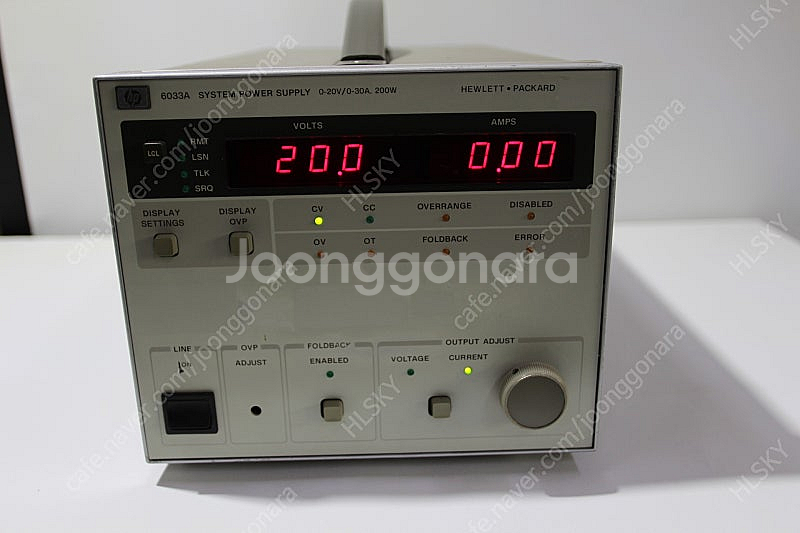 HP Agilent Keysight 6038A DC Power Supply--3
