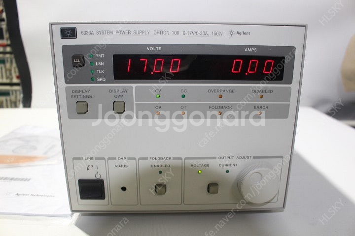 HP Agilent Keysight 6038A DC Power Supply--6