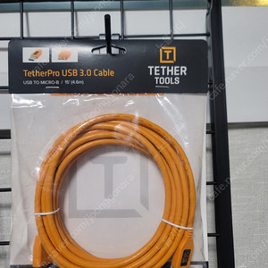 테더툴스 TetherPro USB-C to USB-C Right Angle 케이블 (4.6m)