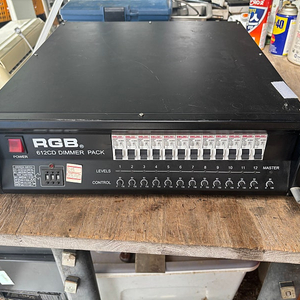 조명컨트롤 딤머 RGB 612cd dimmer pack (DMX512)