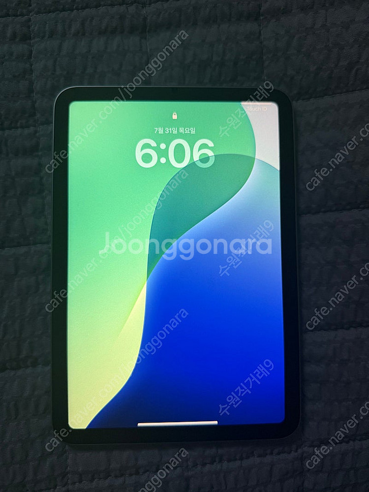 아이패드 미니7 128gb wifi 블루 애케플 26....--0