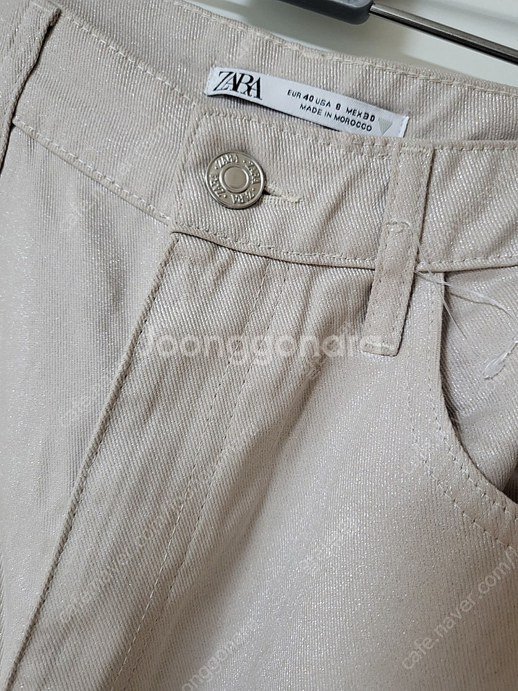 ZARA 자라 베이지펄 바지(새상품)--2