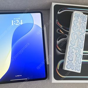 아이패드 13 m4 wifi 256 실버 + 애플펜슬프로