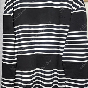 준지 블랙 스트라이프 롱슬리브 S