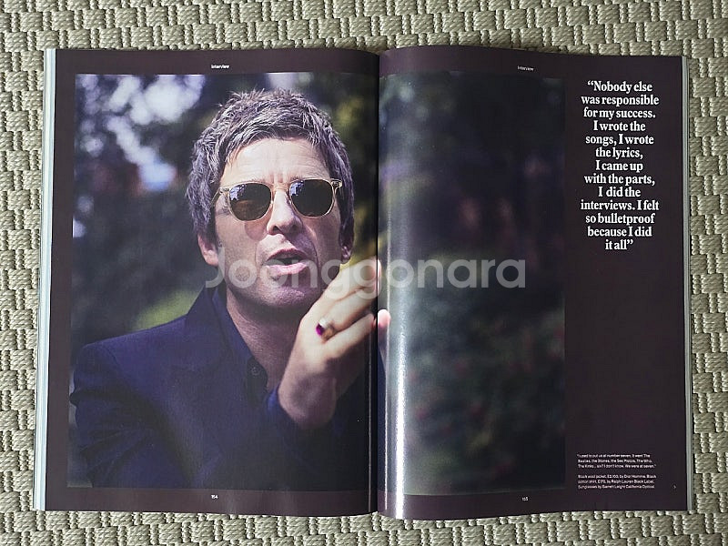 매거진 Noel Gallagher 노엘 갤러거--3