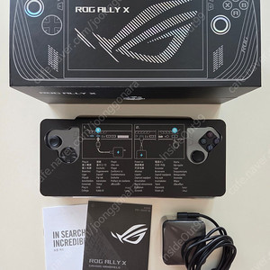 [판매] ASUS ROG Ally X ( 흑갈리 ) 정발 박풀 팝니다. - 1TB