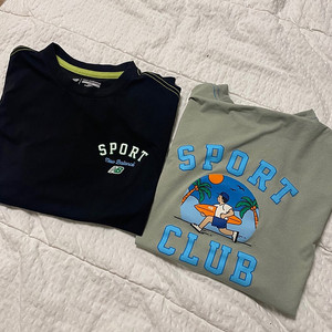 뉴발란스키즈 반팔티 1만원씩 150사이즈(좀작게나와140)