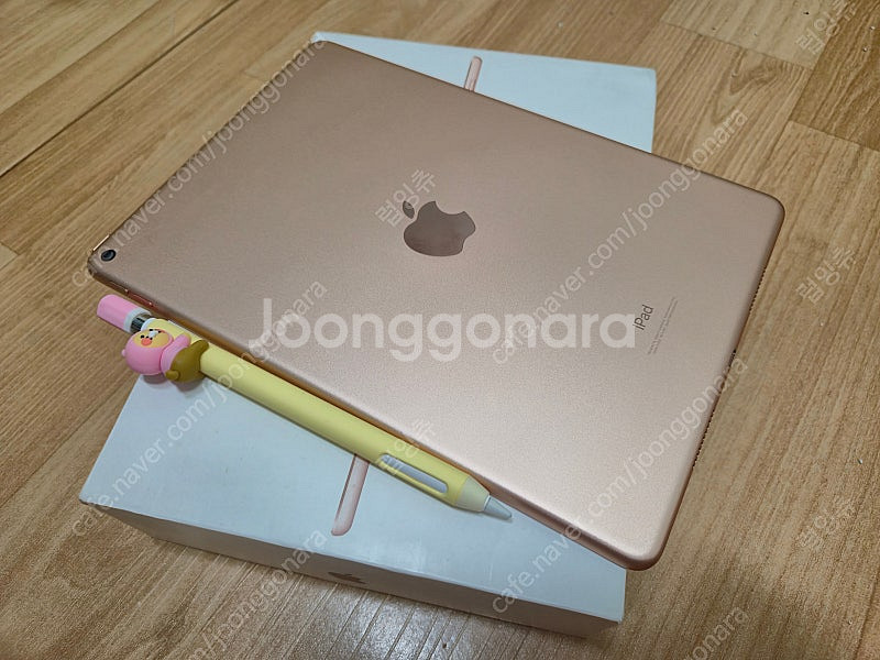 외부사용 X 컨디션 좋은 아이패드 3세대 에어 64기가 핑크 (고급필름부착) + 애플펜슬--0