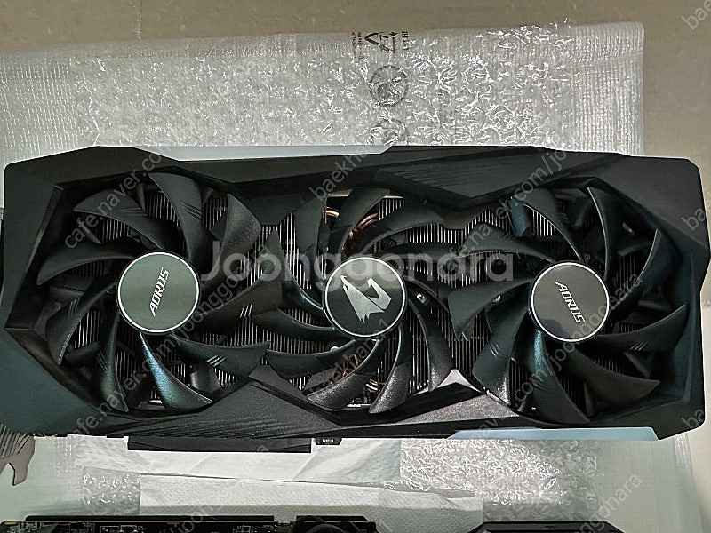 기가바이트 3060ti 8GB 어로스 마스터--0