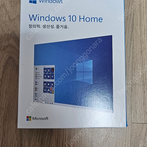 윈도우 10 home 미사용 새것 팝니다.