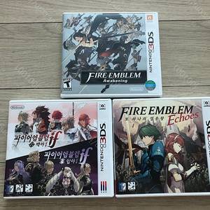 닌텐도 3ds 파이어엠블렘 게임칩 팝니다.