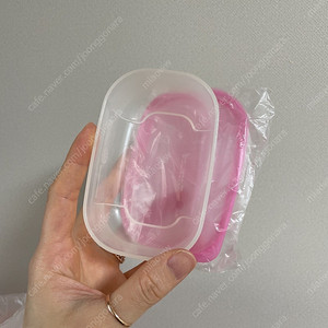 타파웨어 펭귄 핑크 소형 6개 미니 냉동용기 밀폐용기 140ml