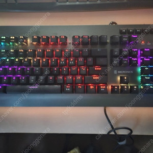 마이크로닉스 MANIC ZK9 엣지 RGB 기계식 게이밍 키보드 / Cougar Attack X3 기계식 키보드 / 마이크로닉스 쿨맥스 파워 500W