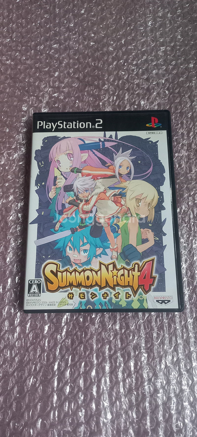PS2 (소장용S급) 서몬나이트4 오리지널 일판 플스2--0