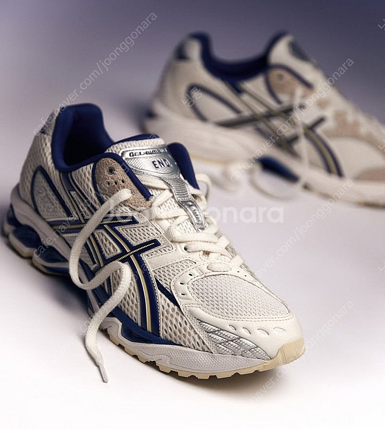 Asics x END. Gel-Nimbus 10.1 Snow White Sodalite Blue 아식스 엔드 젤님버...--1